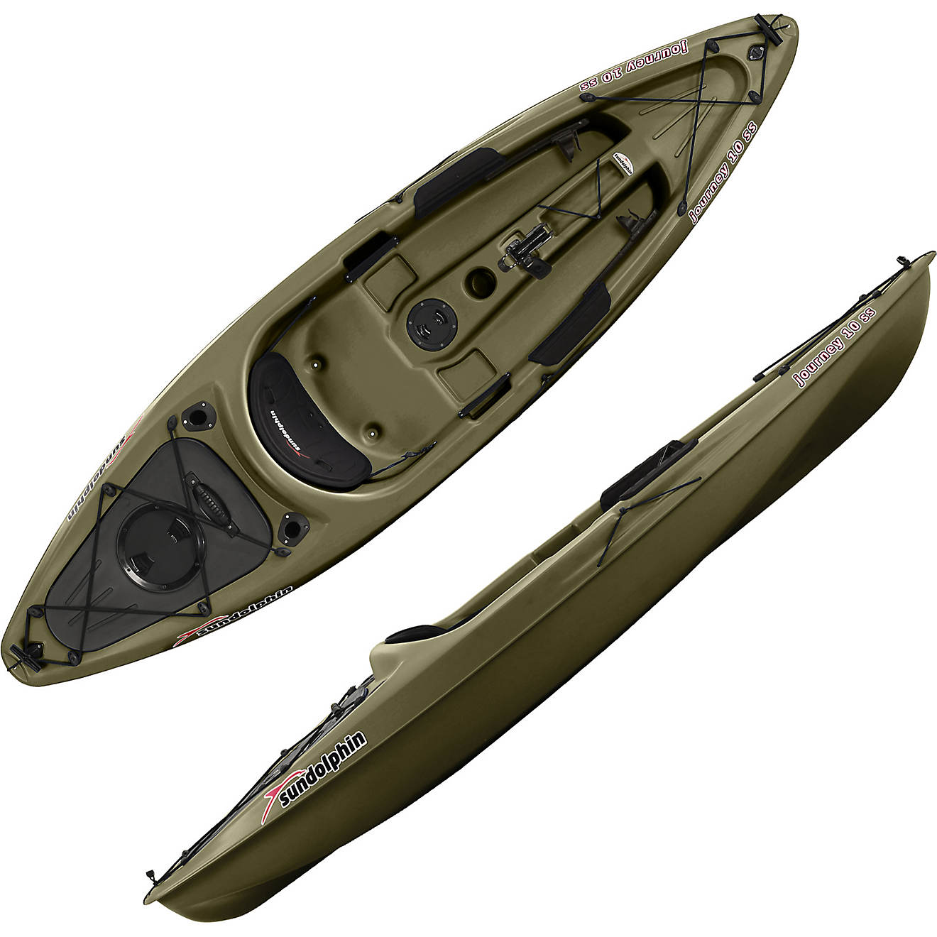Sun Dolphin Journey 10 ft Fishing Kayak                                                                                          - view number 1