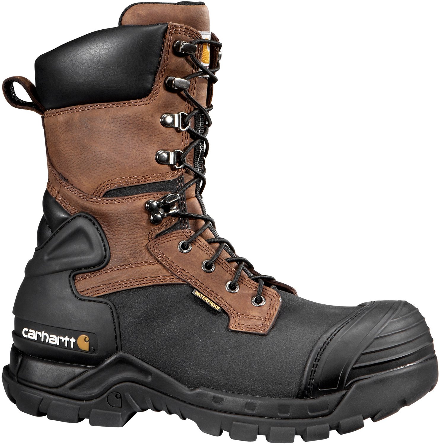 Carhartt Men s 10 in Pac EH Composite Toe Lace Up Work Boots Academy