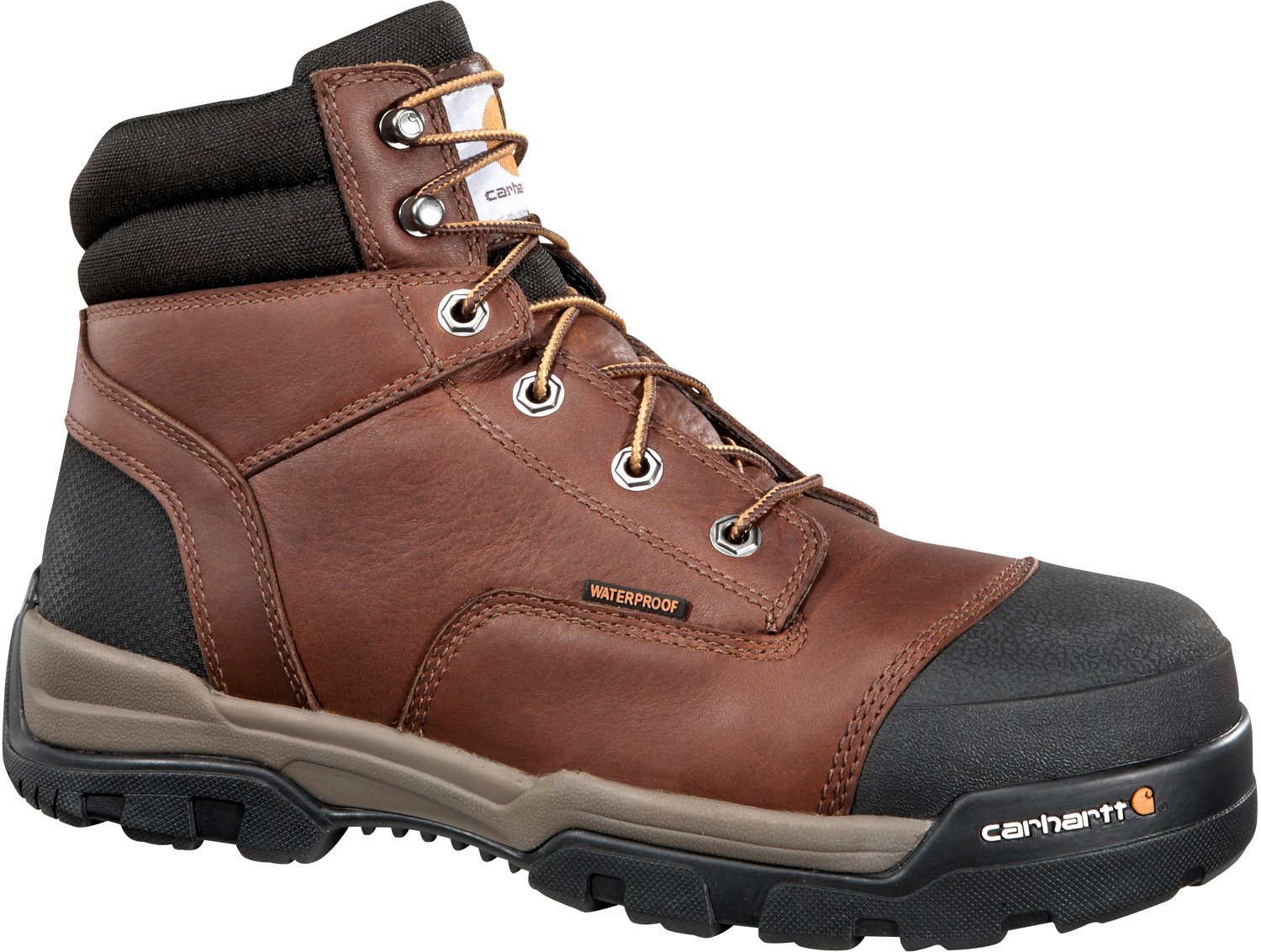 Carhartt Men's Ground Force Composite Toe Lace Up Work Boots                                                                     - view number 1 selected