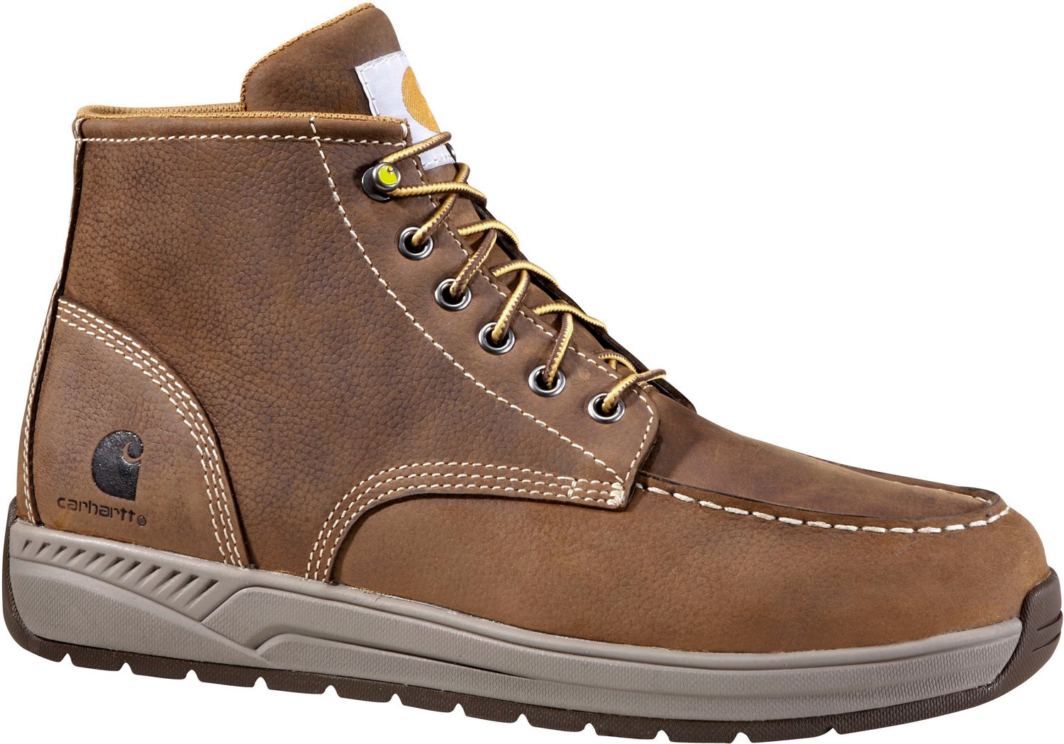 lightweight lace-up work boots