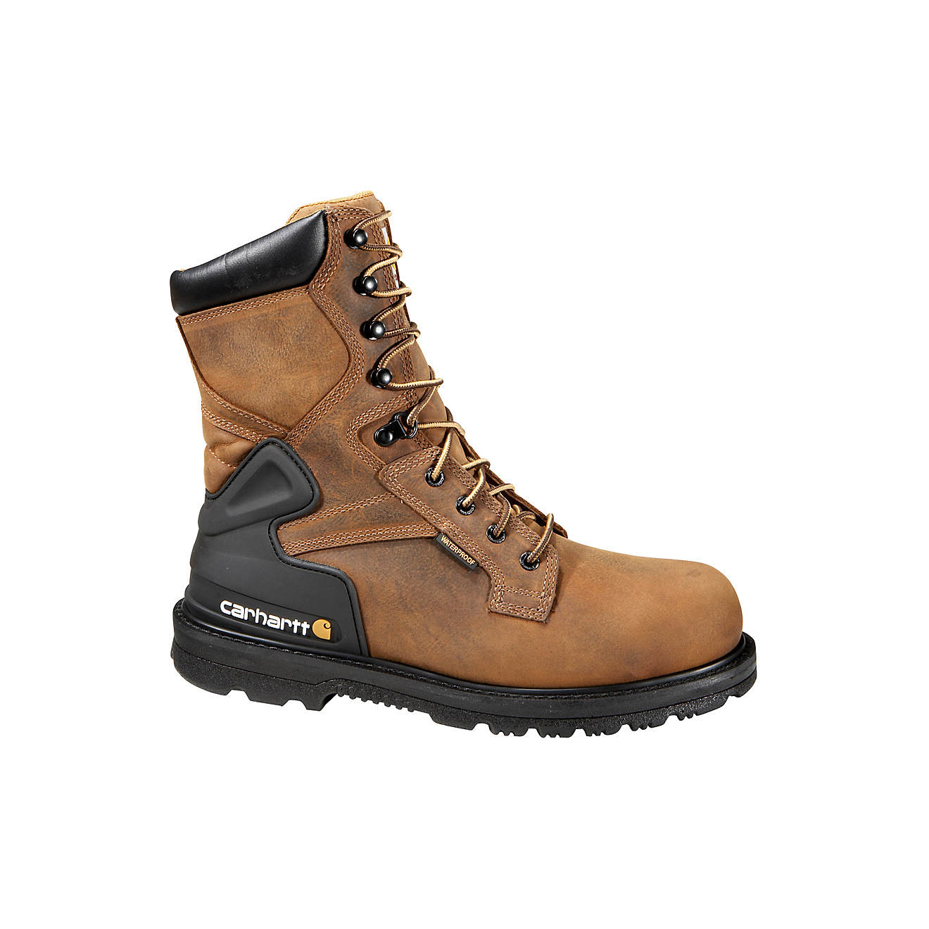 Carhartt Men's 8 in EH Steel Toe Lace Up Work Boots                                                                              - view number 1