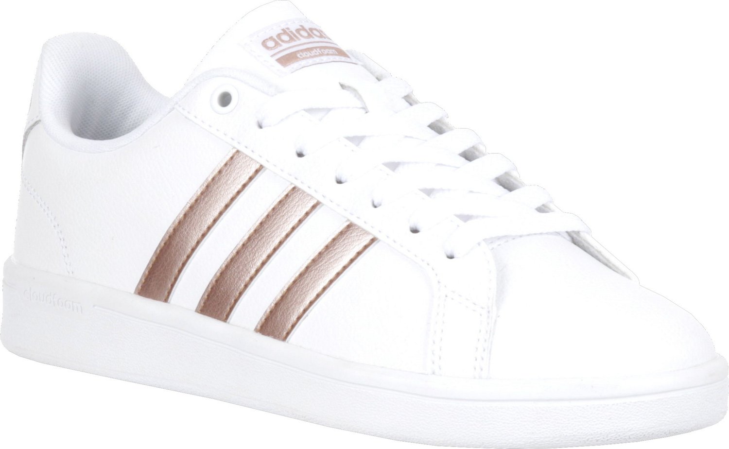 adidas Women's cloudfoam Advantage Stripe Shoes - view number 2