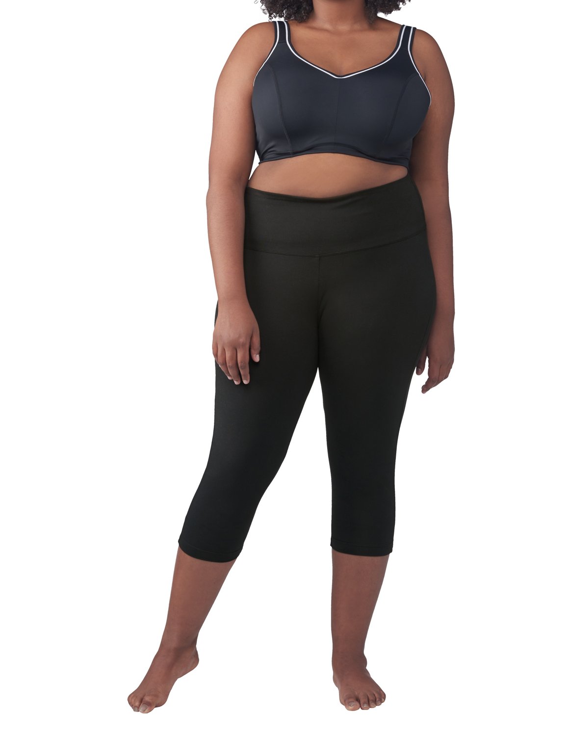 BCG Women's Tummy Control Plus Size Capri Pant                                                                                   - view number 6