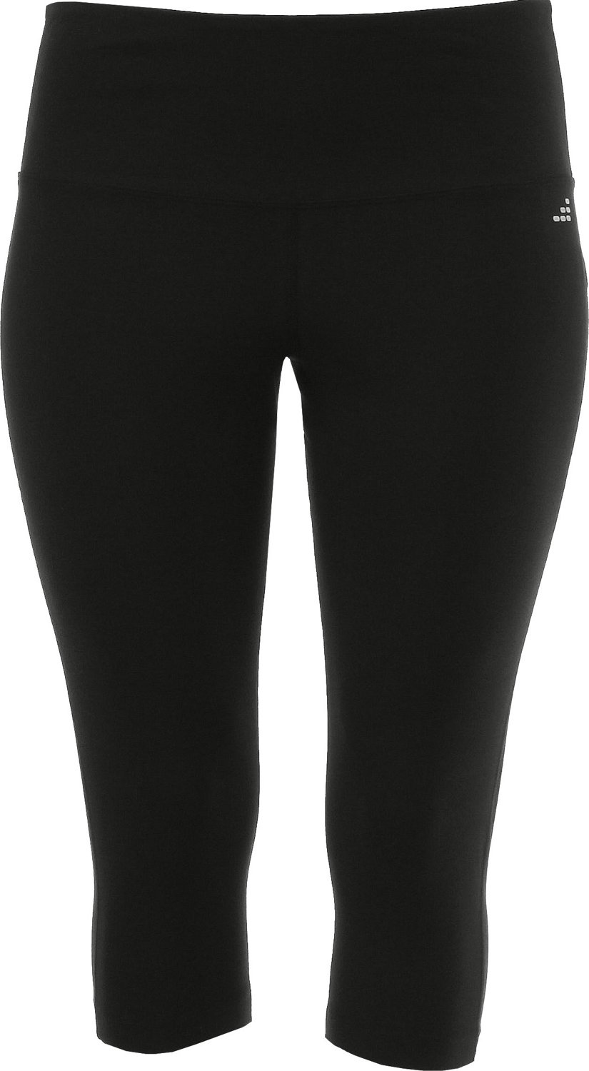 BCG Women's Tummy Control Plus Size Capri Pant