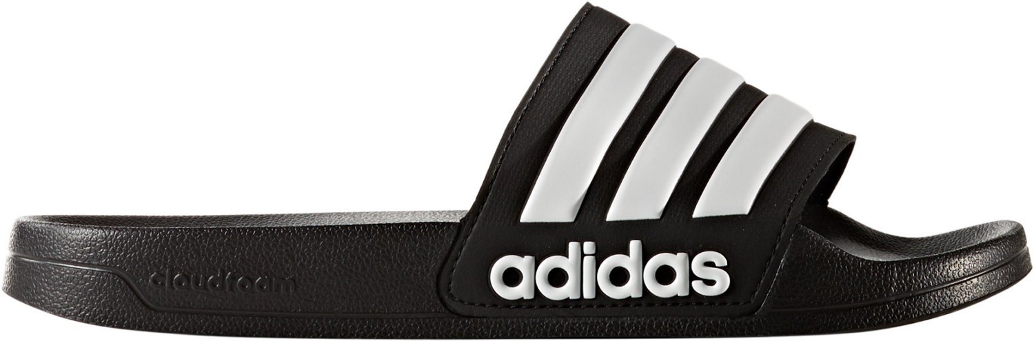 adidas Men s Adilette Shower Slides Free Shipping at Academy