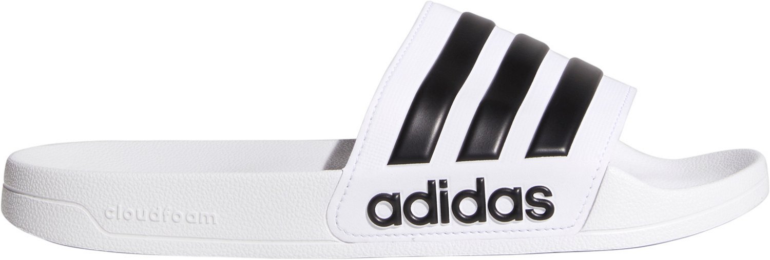 adidas Men s Adilette Shower Slides Free Shipping at Academy