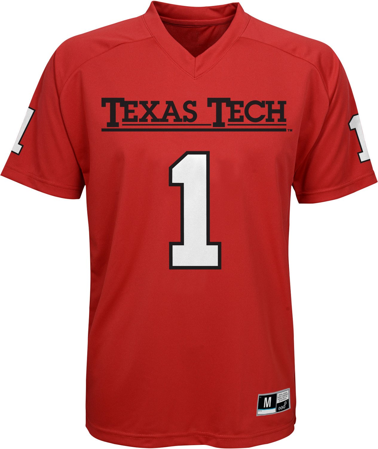 Gen2 Boys' Texas Tech University Football Jersey Performance Tshirt