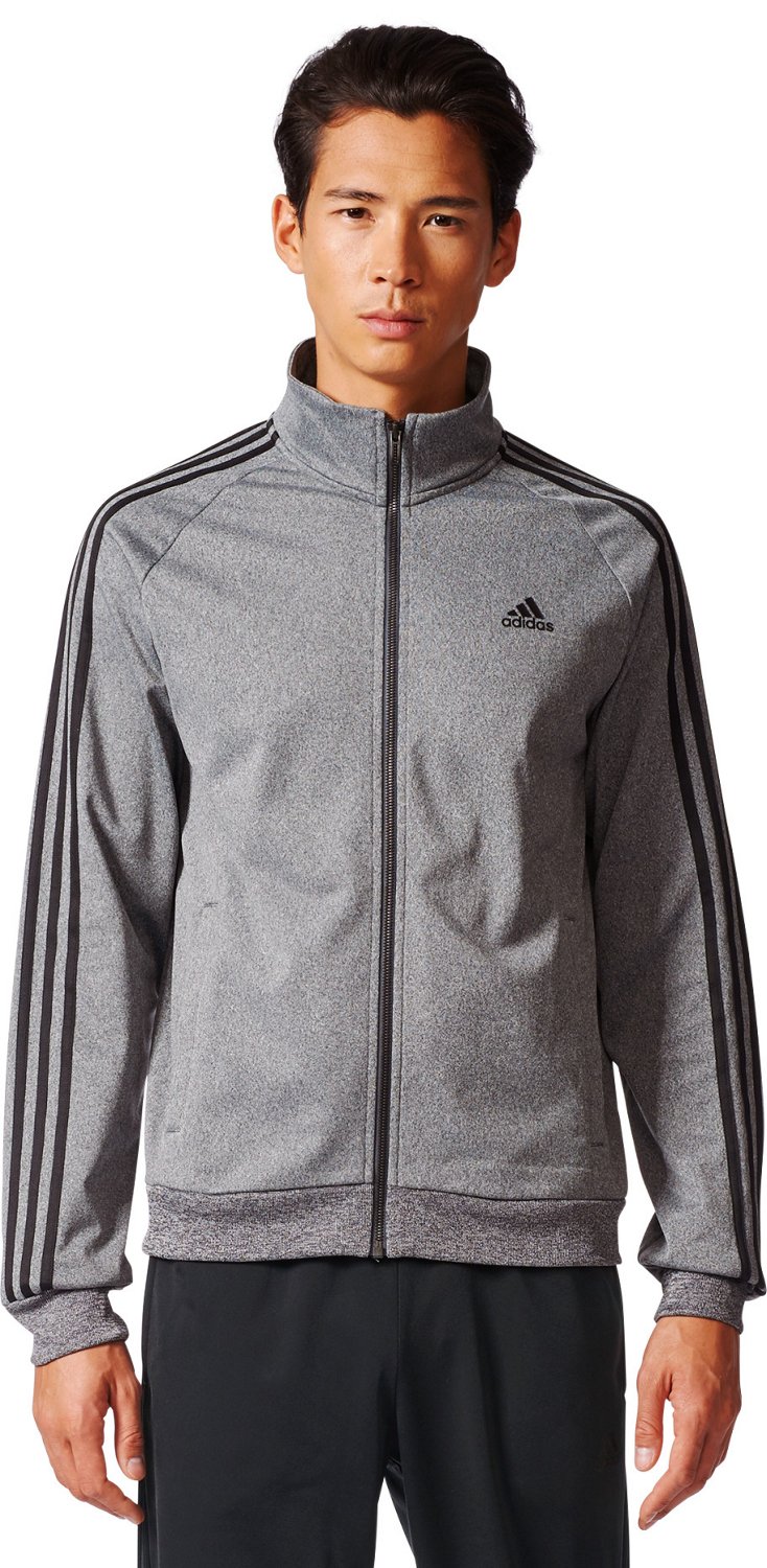 adidas Men's Essentials 3-Stripe Tricot Track Jacket                                                                             - view number 3