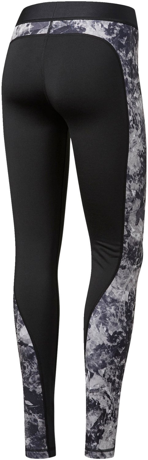 adidas Women's Tech-fit Cold Weather Winter Camo Print Tight                                                                     - view number 2