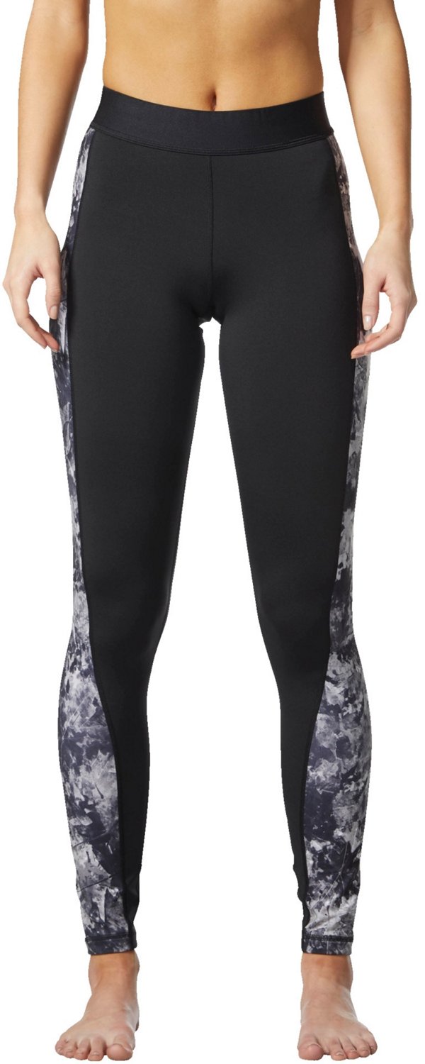 adidas Women's Tech-fit Cold Weather Winter Camo Print Tight                                                                     - view number 3