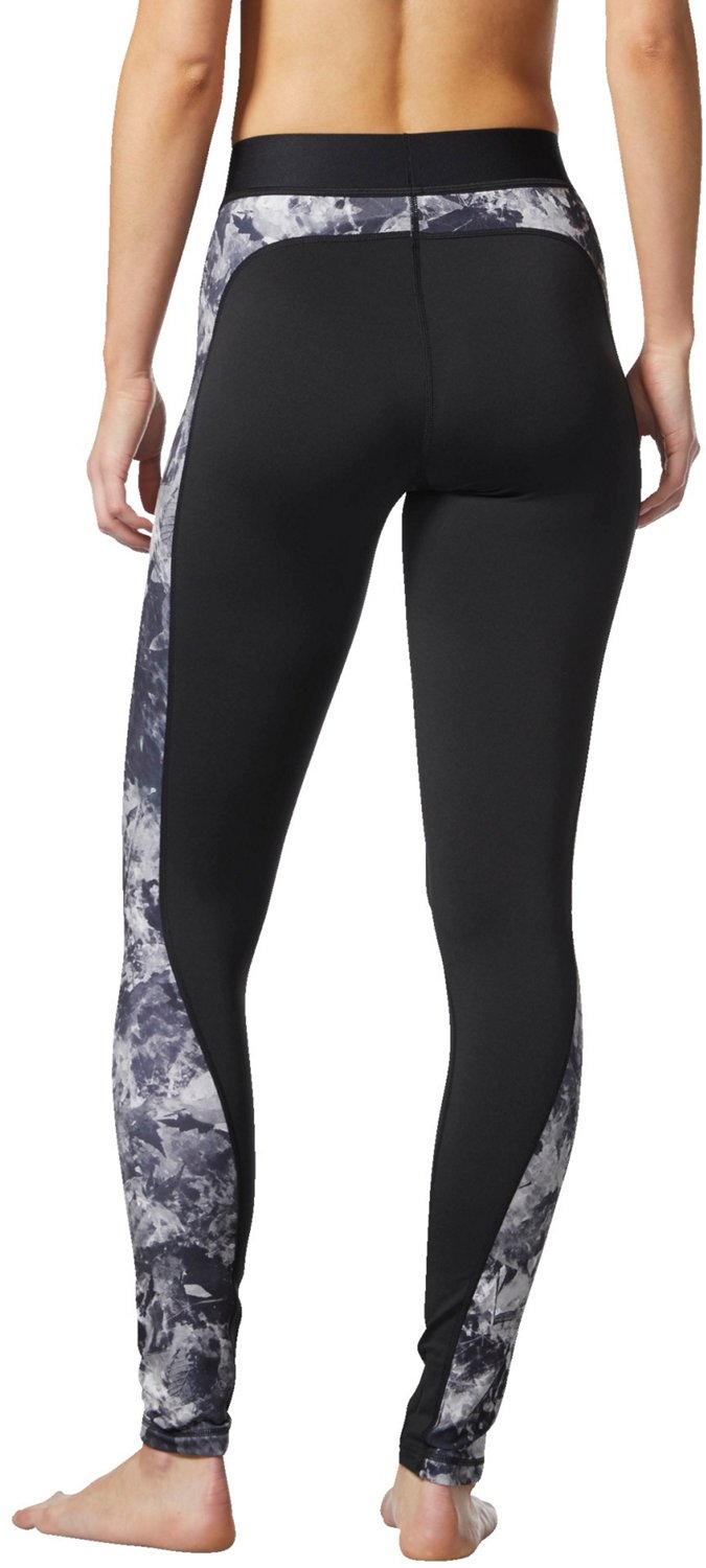 adidas Women's Tech-fit Cold Weather Winter Camo Print Tight                                                                     - view number 4