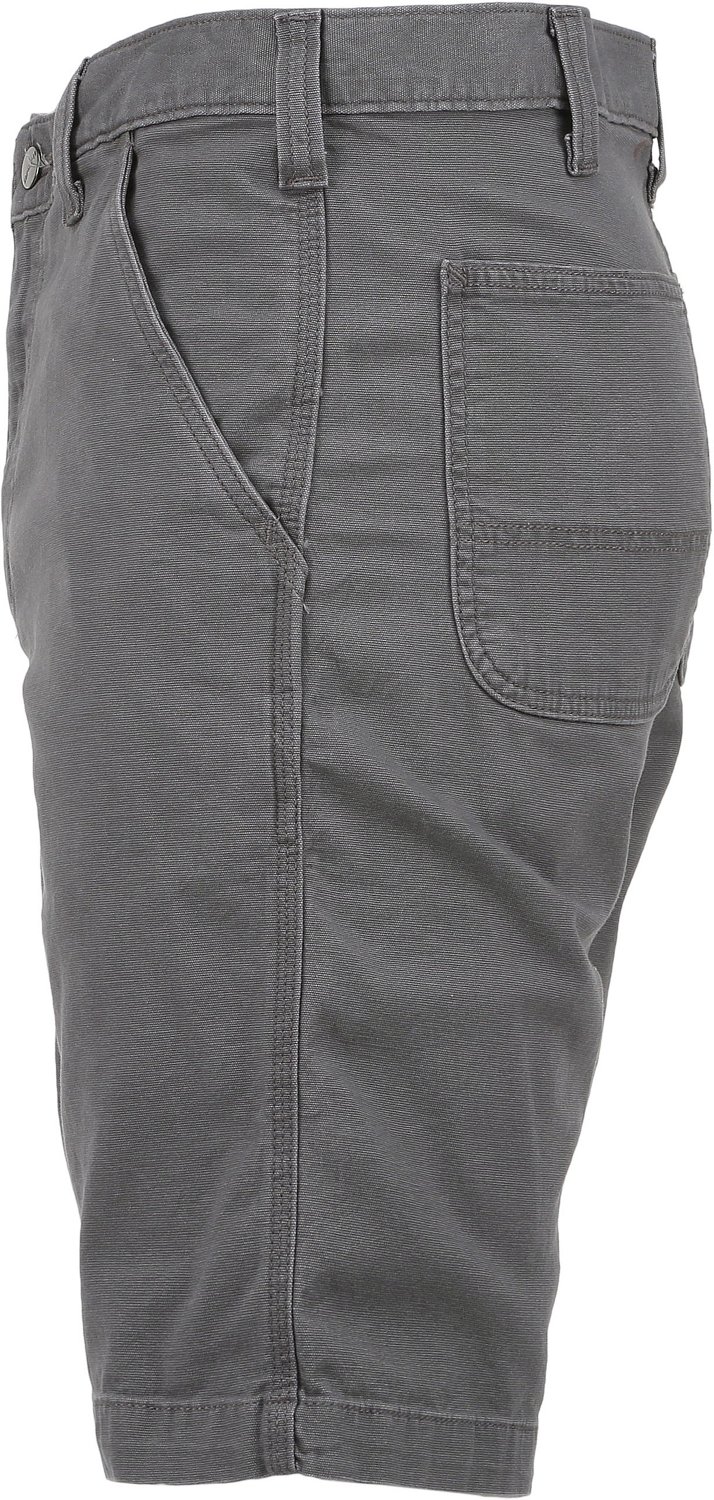 Carhartt Men's 40 Gravel Cotton/Spandex Rugged Flex Rigby Short 102514-039  - The Home Depot