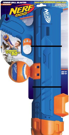 Nerf Puzzle Feeder Treat Ball Dog Toy