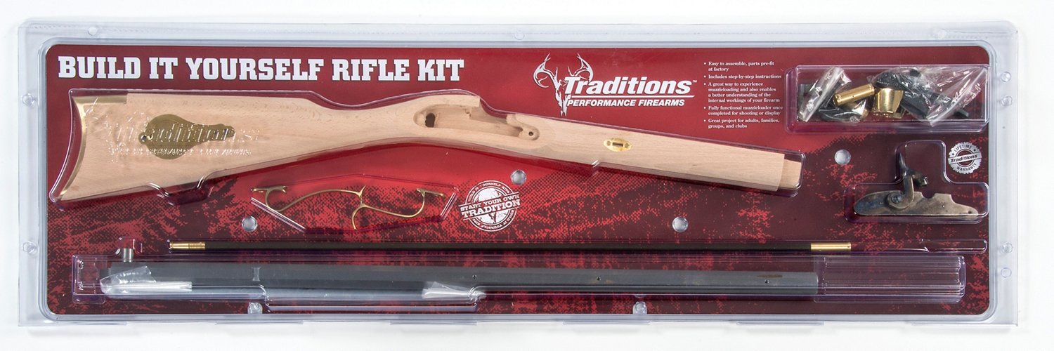 Traditions St. Louis Hawkin .50 Sidelock Muzzleloader Rifle Kit                                                                  - view number 2
