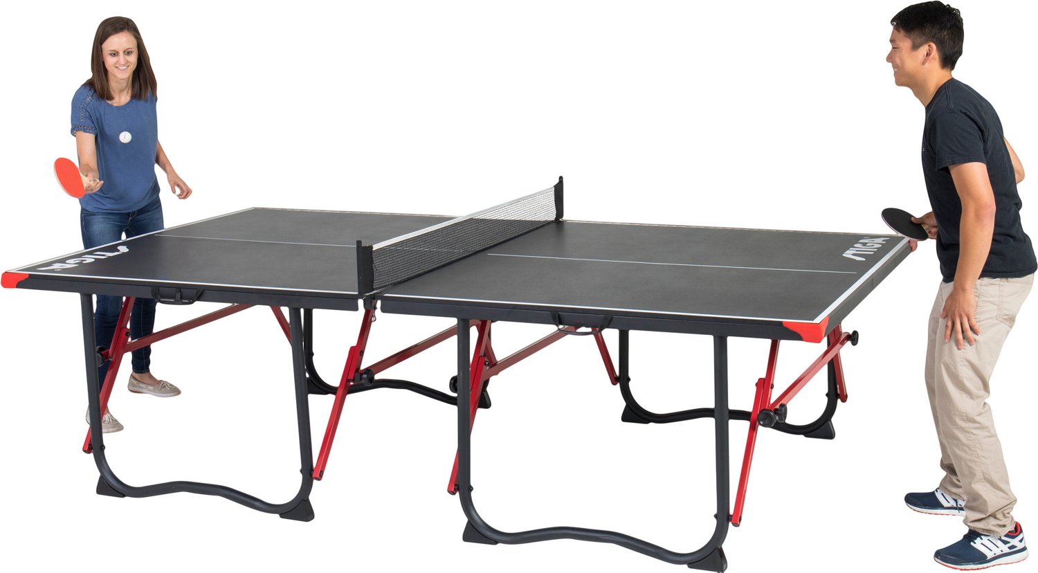 STIGA VOLT Portable Table Tennis Table Academy