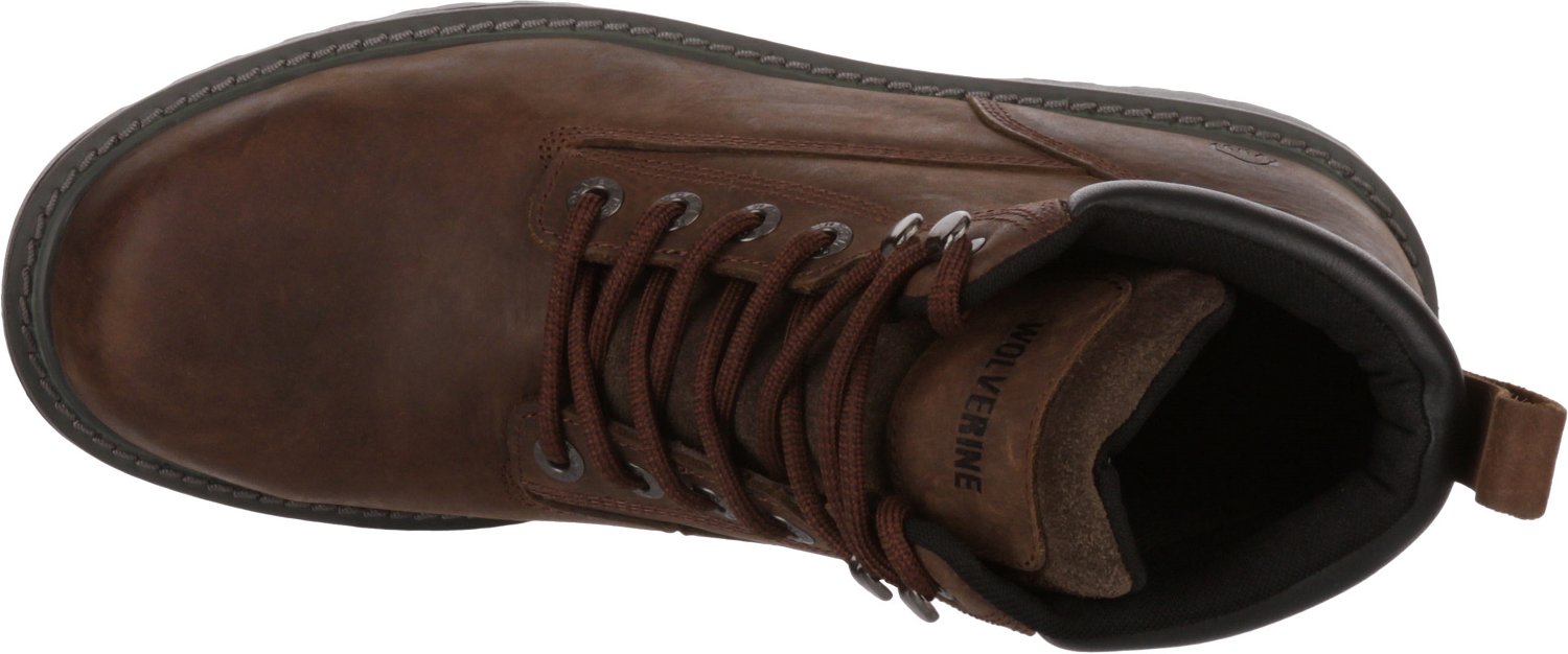 Wolverine Men's Floorhand EH Lace Up Work Boots                                                                                  - view number 4