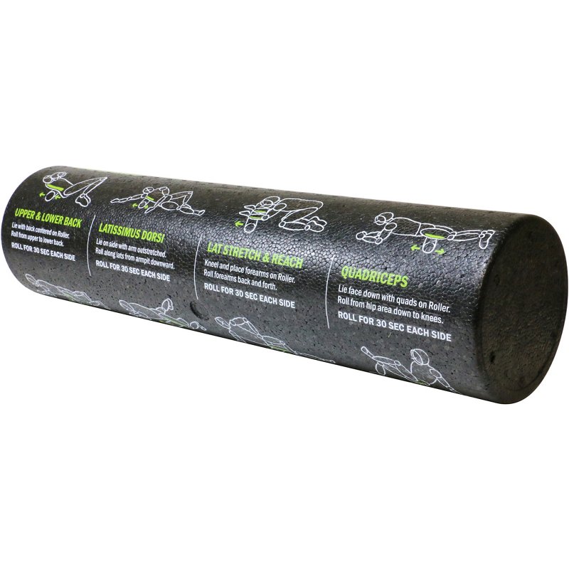 GoFit Guide Roller Black/Bright Green - Exercise Accessories at Academy Sports