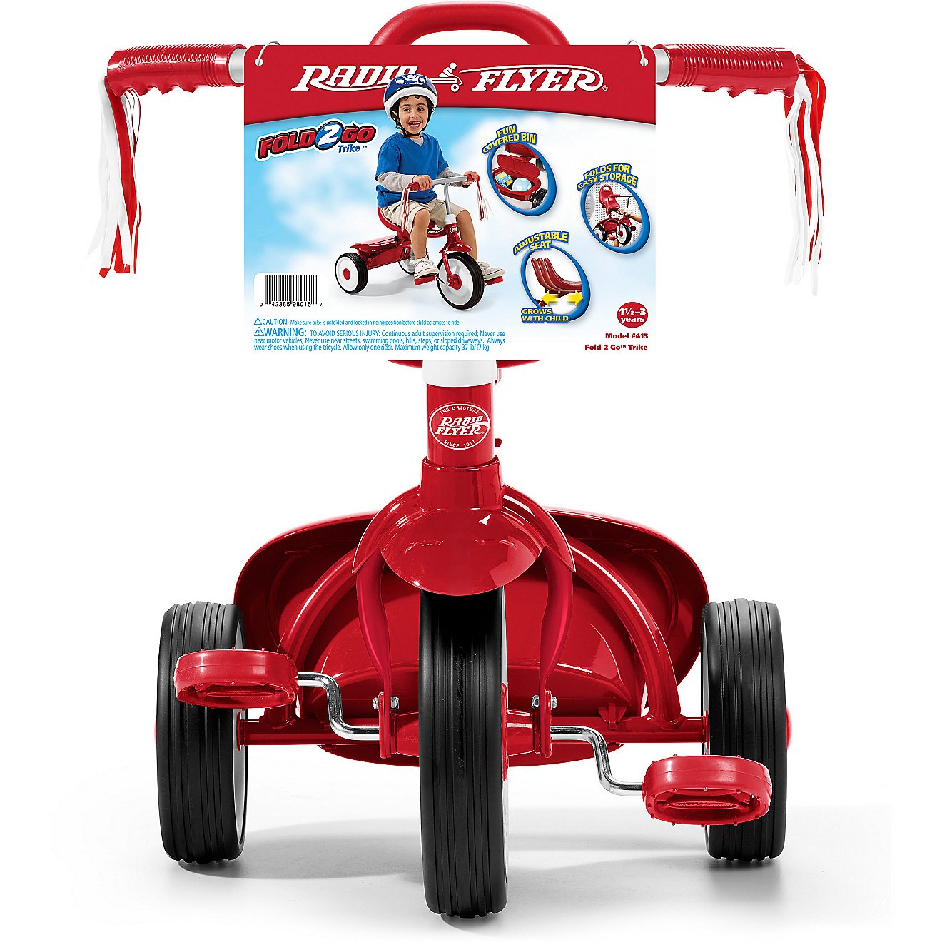 Radio Flyer Fold 2 Go Tricycle                                                                                                   - view number 6