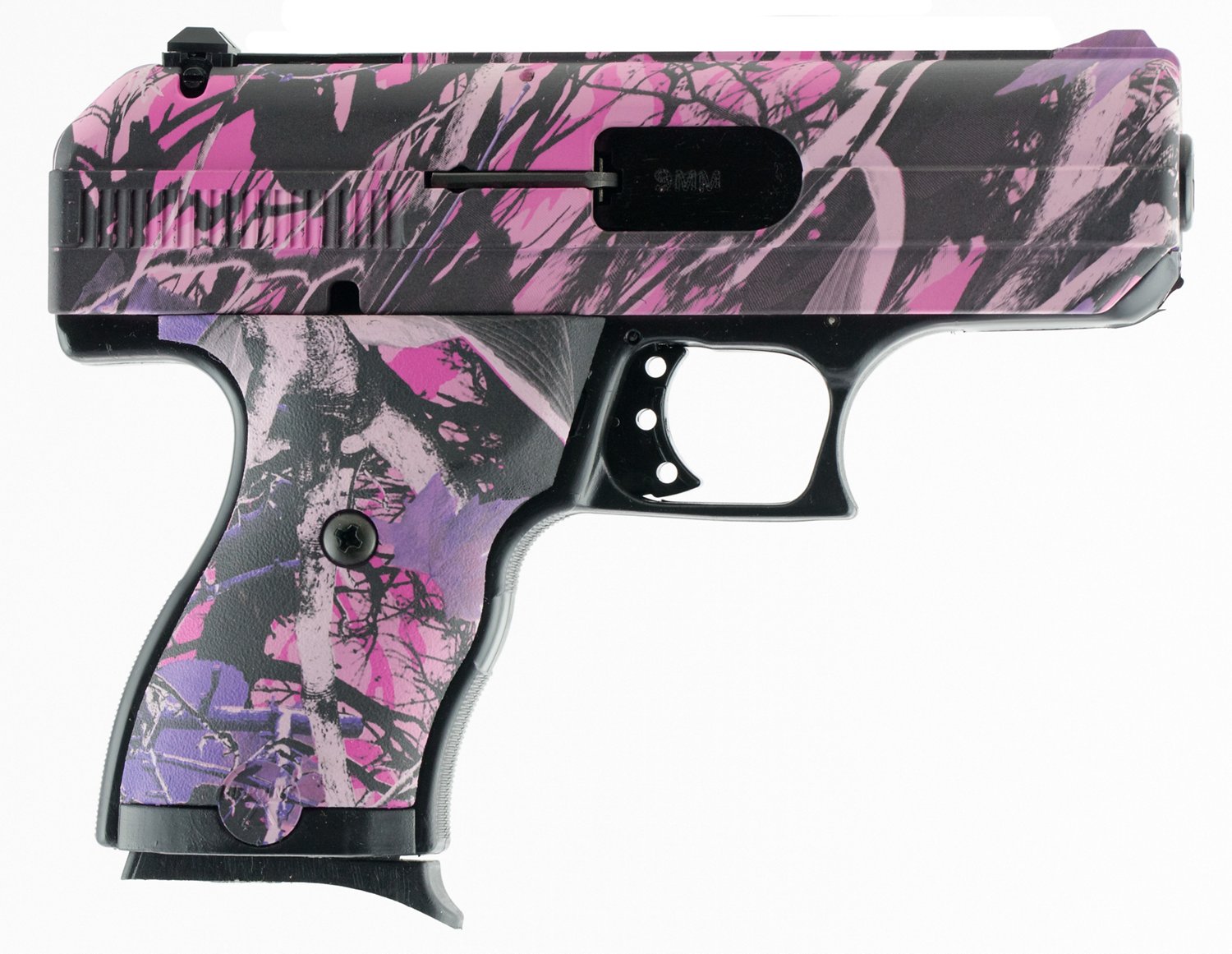 pink camo 9mm pistol