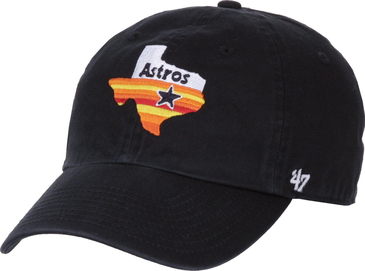 47 Houston Astros Rainbow State Clean Up Cap Academy