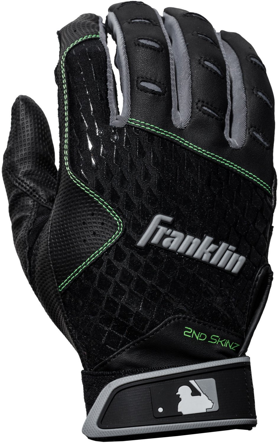 Gants De Battage Franklin 2nd-Skinz, Adultes, Taille L, Noirs, Neufs Avec étiquettes