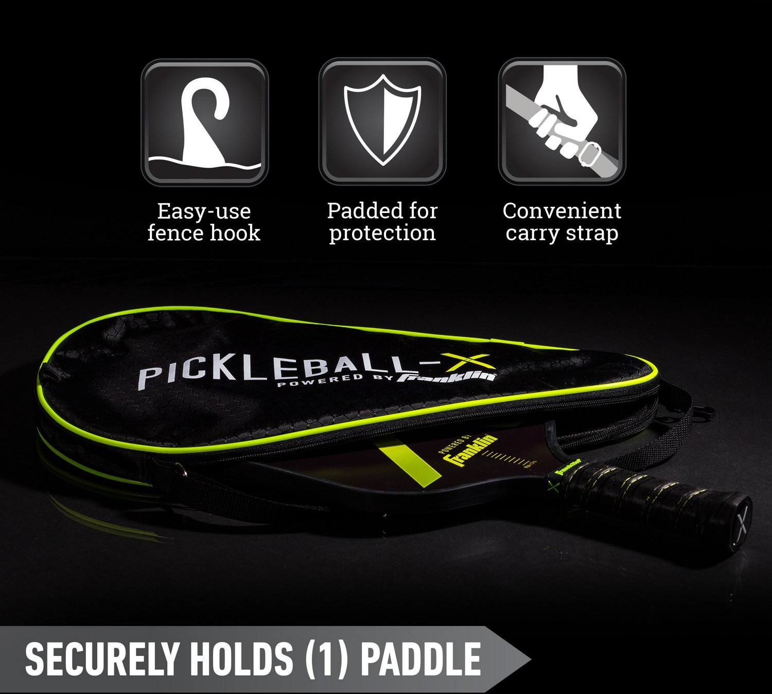 Pickleball-X Single Paddle Carry Bag - Official Bag of the US Open                                                               - view number 2