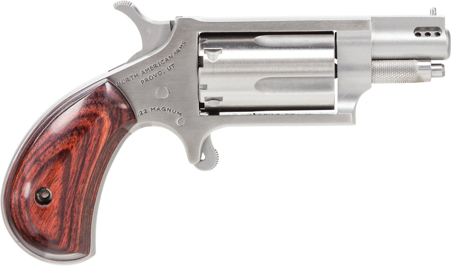 North American Arms 22 Magnum 22 WMR Ported Revolver Academy   20037150