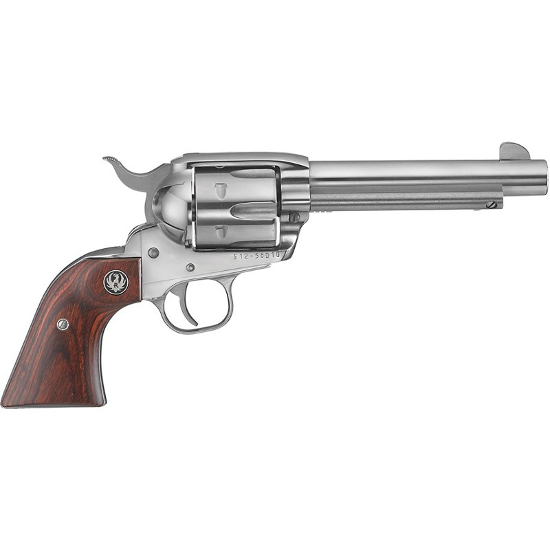 Ruger Vaquero Single-Action Revolver in Stainless Steel - Model 5105