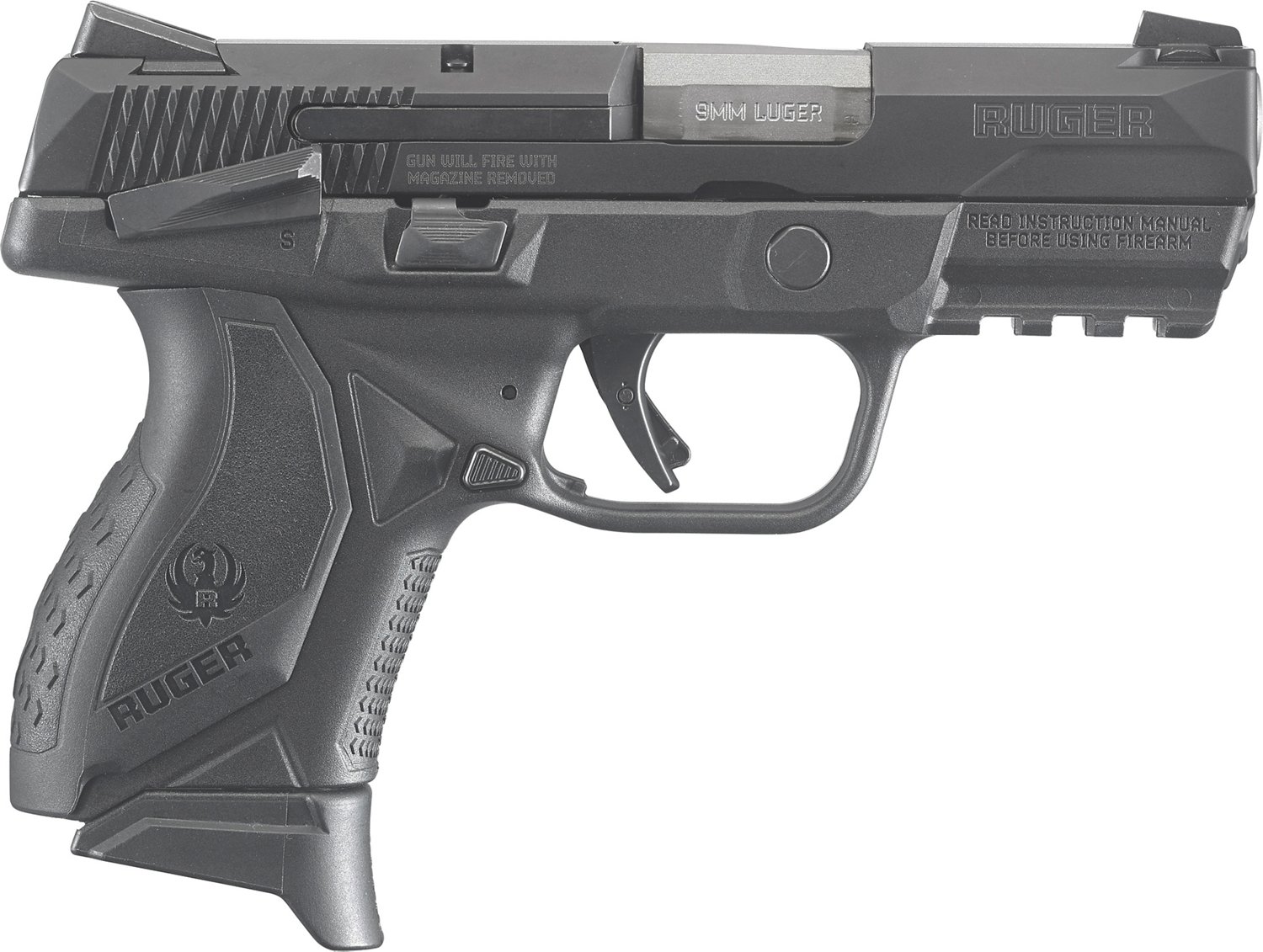 Ruger American Ms 9mm Sub Compact 17 Round Pistol Academy 9954