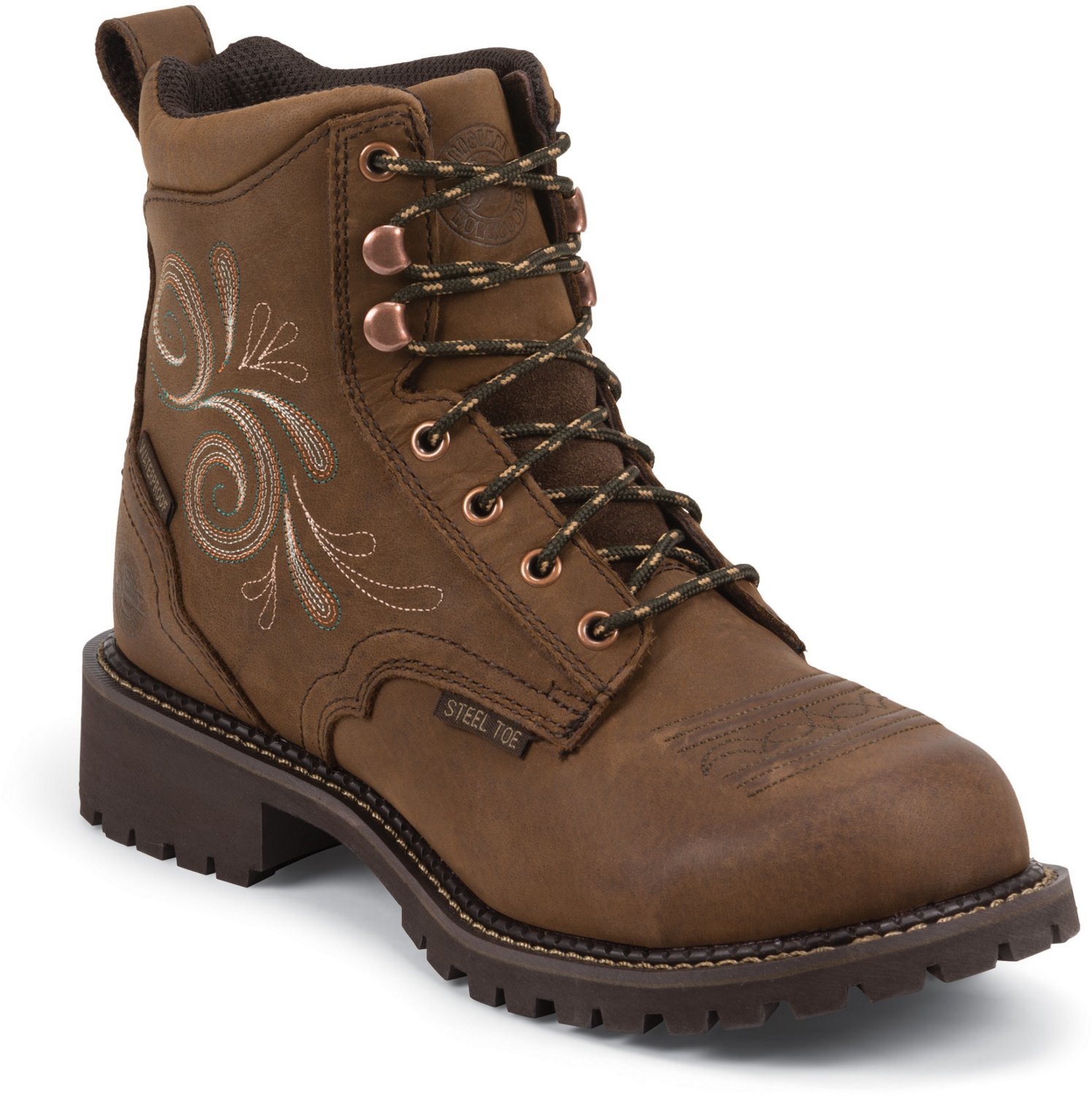 Womens steel toe boots on sale academy