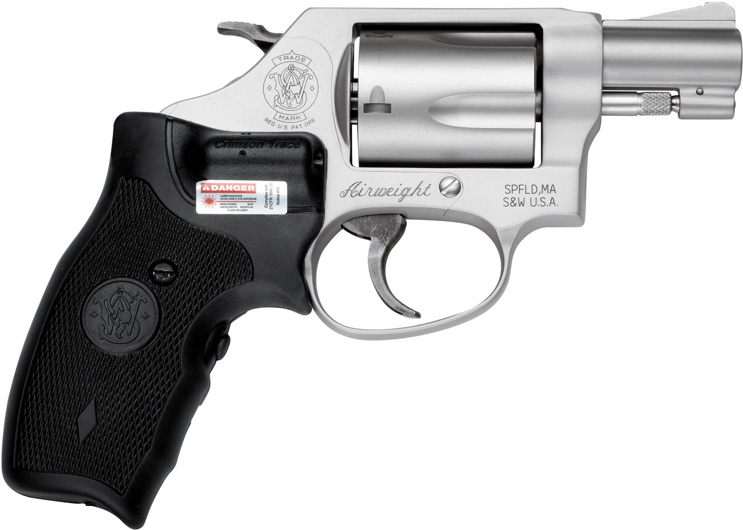 Smith & Wesson 637 Airweight Crimson Trace Lasergrip .38 Special ...