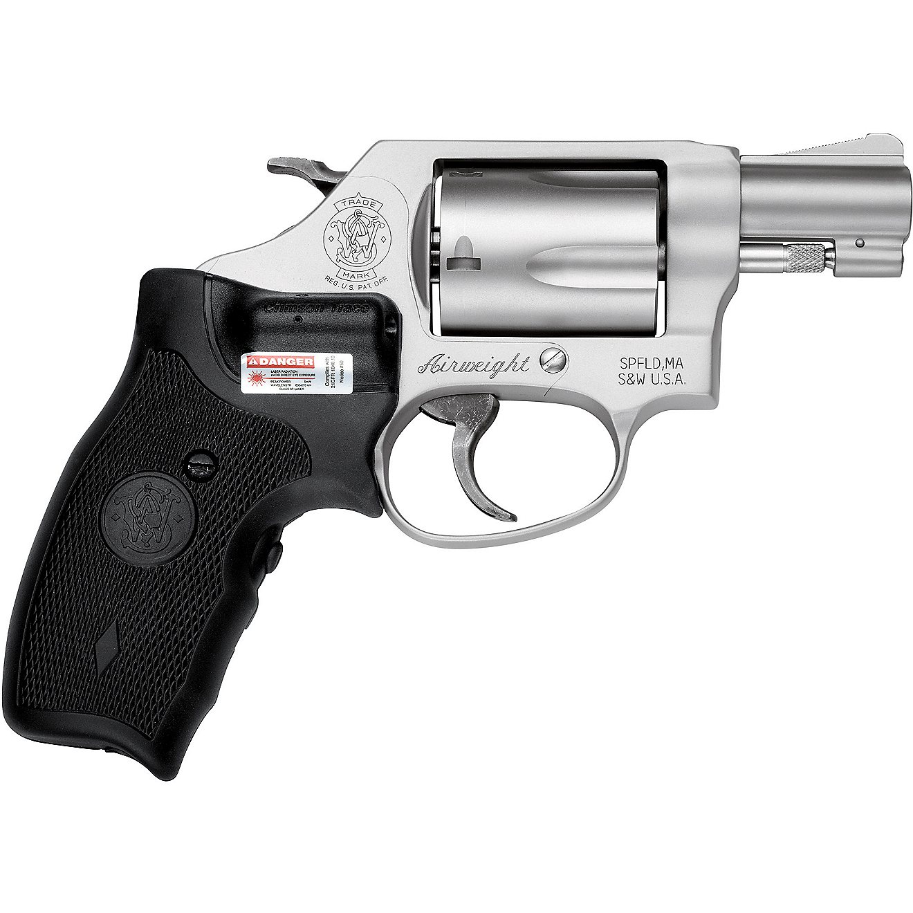 Smith & Wesson 637 Airweight Crimson Trace Lasergrip .38 Special Revolver                                                        - view number 1