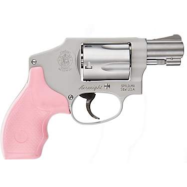 Smith & Wesson Model 642 Pink Grip .38 S&W Special +P Revolver                                                                  