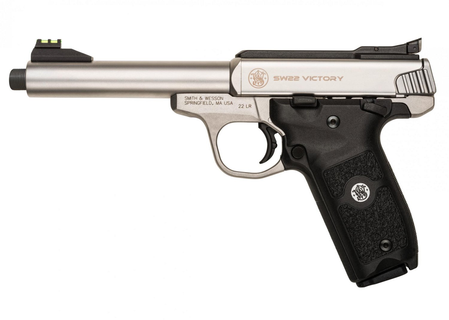 Smith & Wesson SW22 Victory Threaded Barrel Fiber Optic 22 LR Full-Sized 10-Round Pistol - view number 2