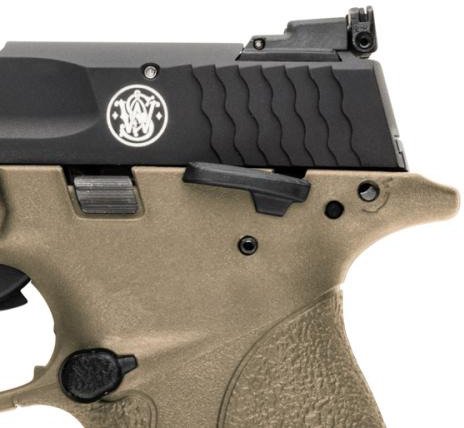 Smith & Wesson M&P22C FDE Cerakote Threaded 22 LR Compact 10-Round Pistol                                                        - view number 4