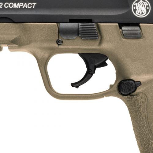 Smith & Wesson M&P22C FDE Cerakote Threaded 22 LR Compact 10-Round Pistol                                                        - view number 5