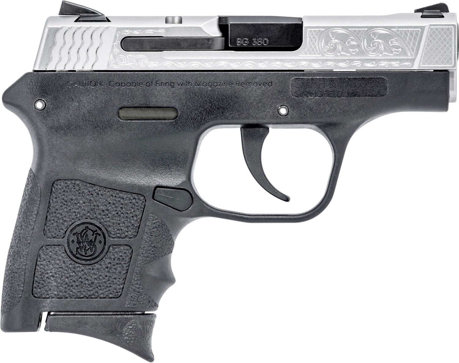 Smith And Wesson Mandp Bodyguard Engraved 380 Acp Sub Compact 6 Round Pistol Academy 