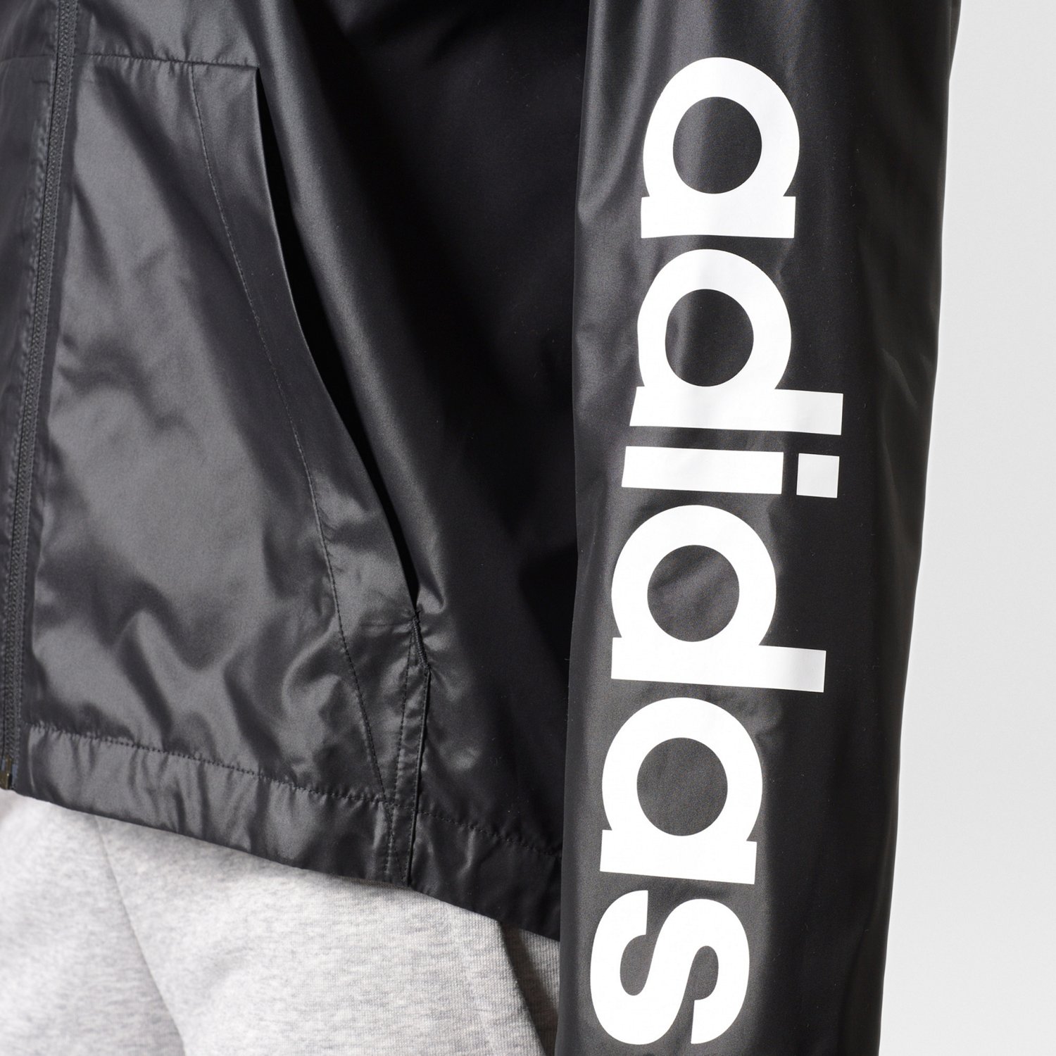 adidas Women's Linear Windbreaker Jacket                                                                                         - view number 8