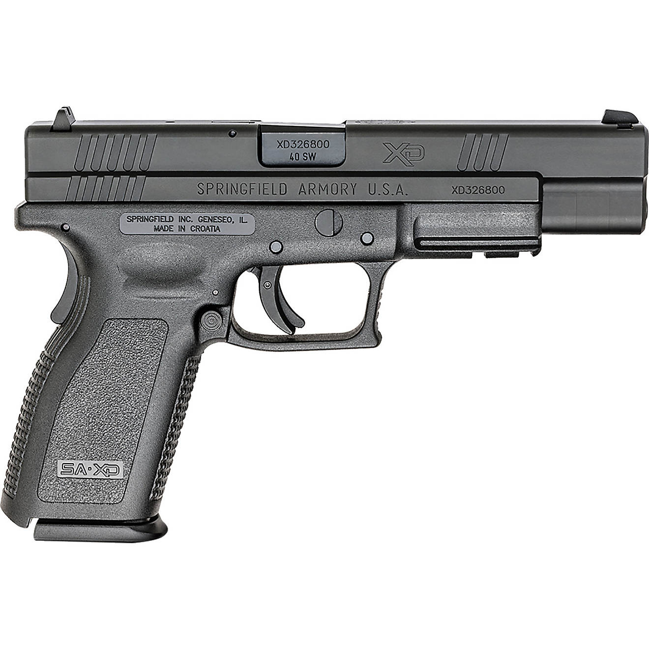 Springfield Armory XD Service CA Compliant .40 S&W Pistol                                                                        - view number 1