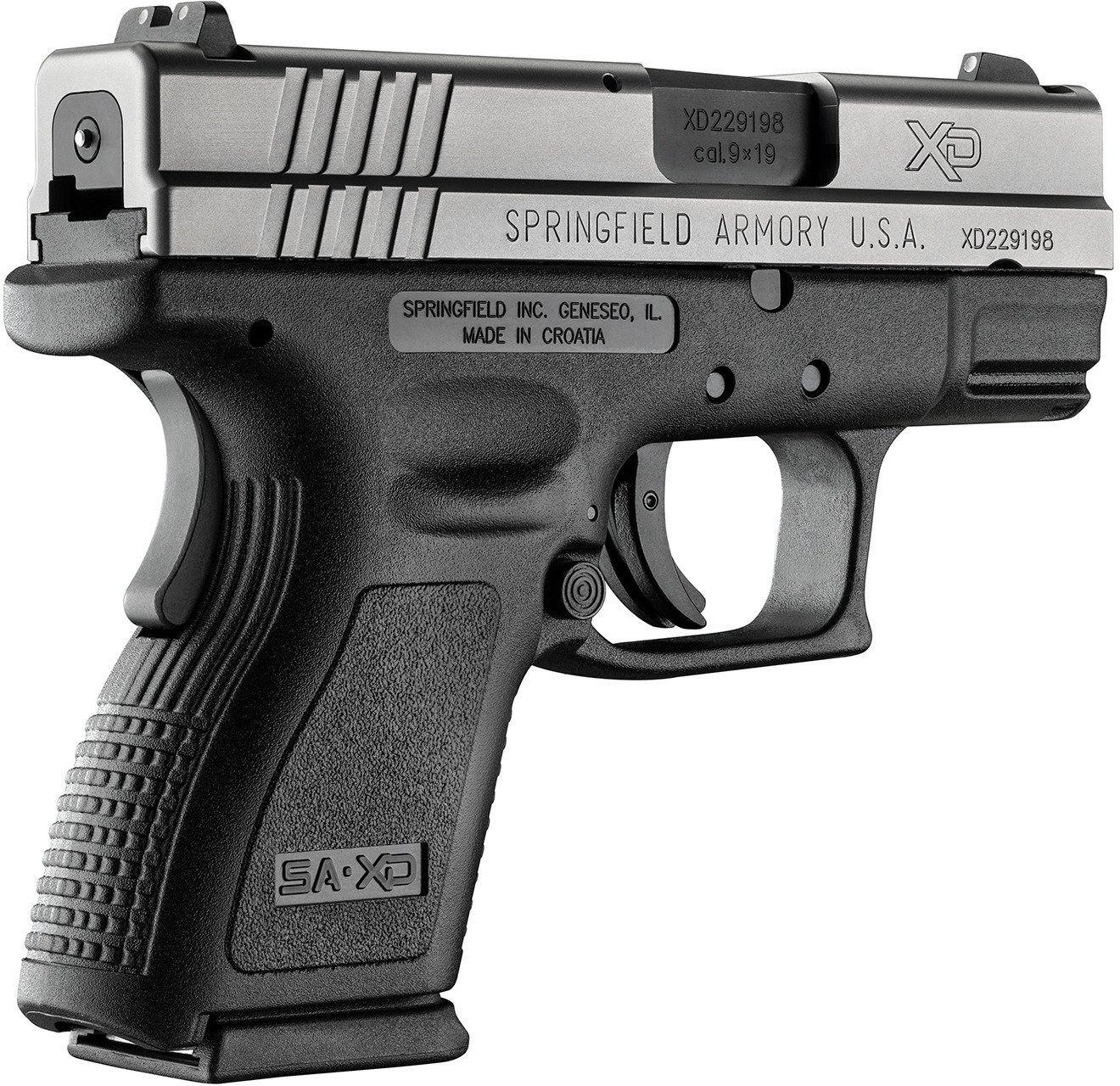 Springfield Armory XD Subcompact CA Compliant 9mm Luger Pistol                                                                   - view number 11