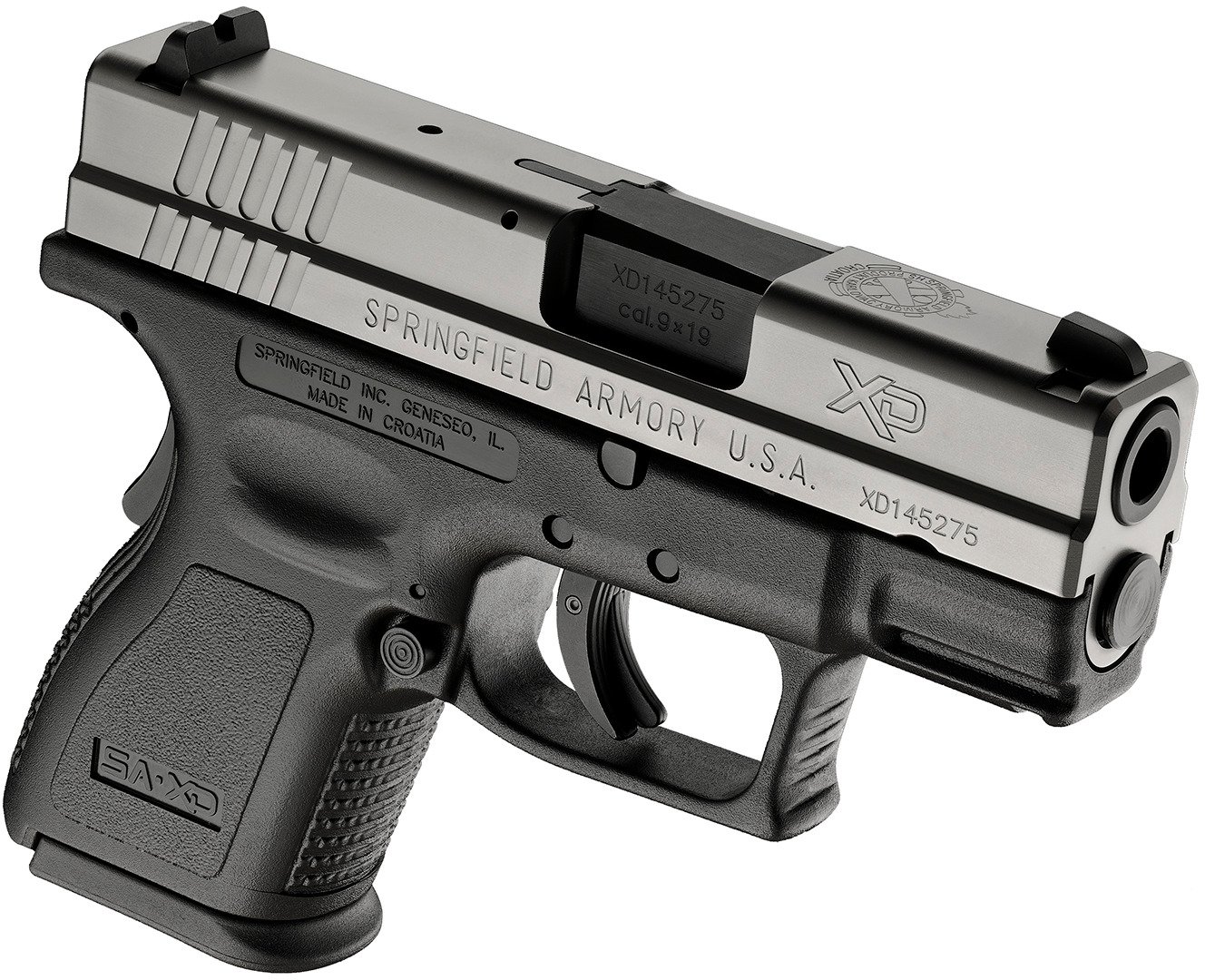 Springfield Armory XD Subcompact CA Compliant 9mm Luger Pistol                                                                   - view number 5