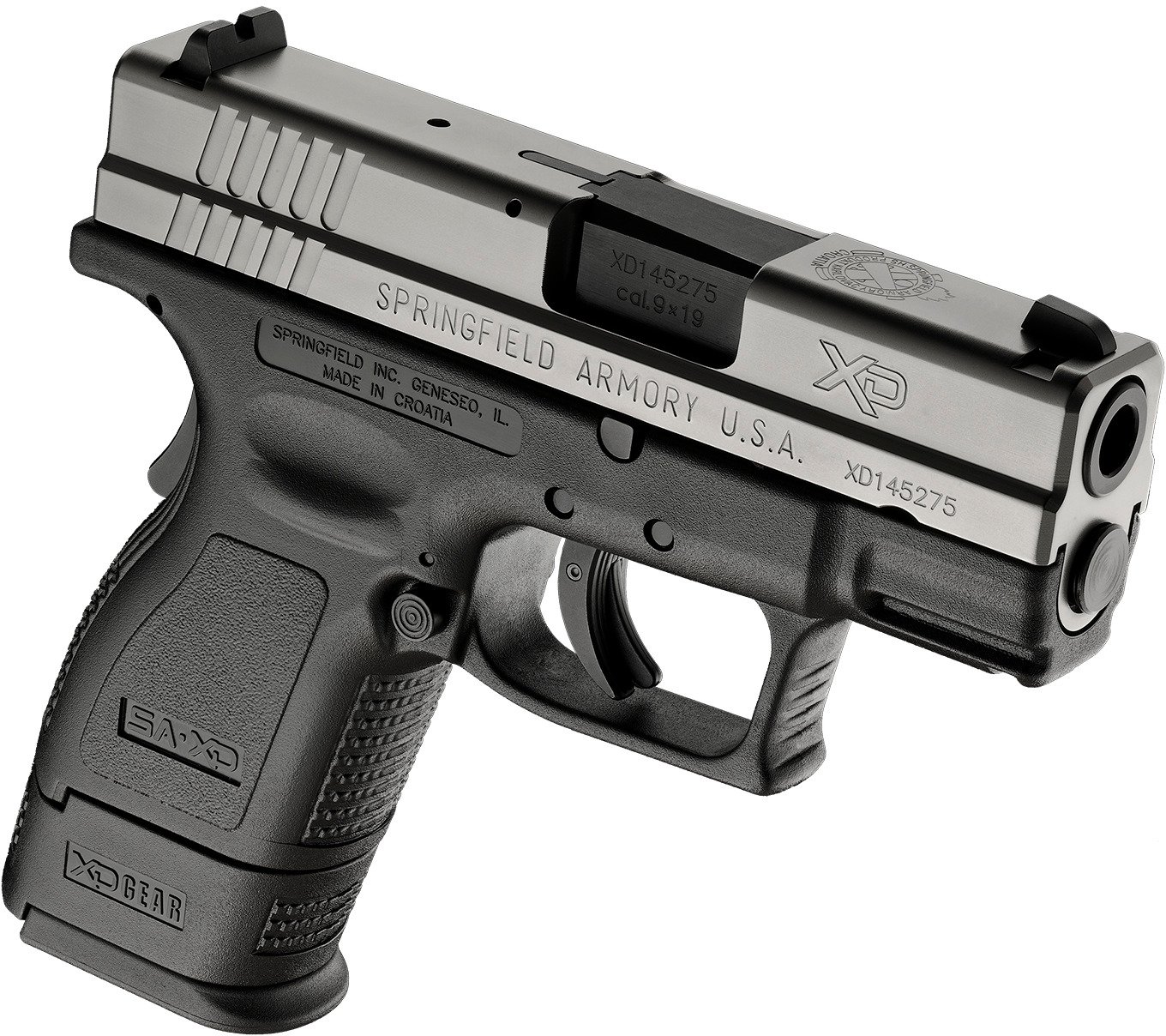Springfield Armory XD Subcompact CA Compliant 9mm Luger Pistol                                                                   - view number 6