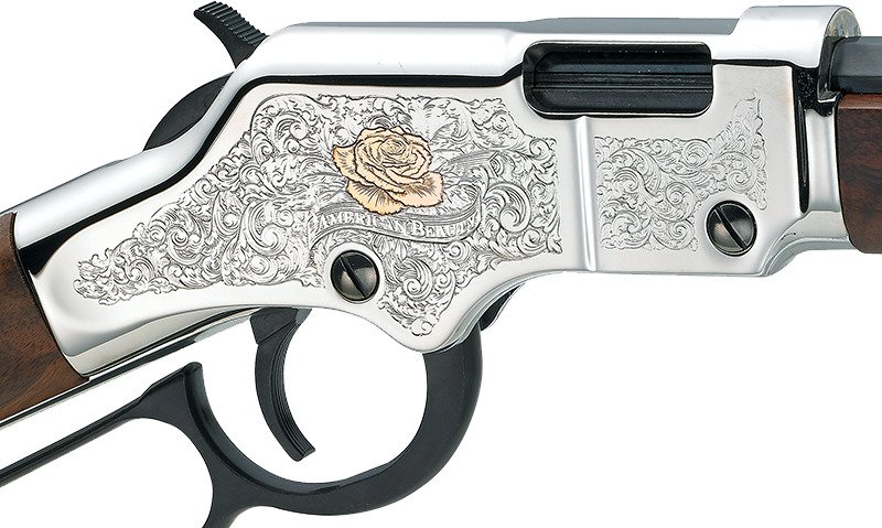 Henry Engraved American Beauty .22 LR/Long/Short Lever-Action Rifle - view number 2