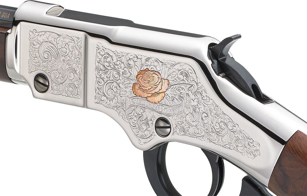 Henry Engraved American Beauty .22 LR/Long/Short Lever-Action Rifle - view number 3