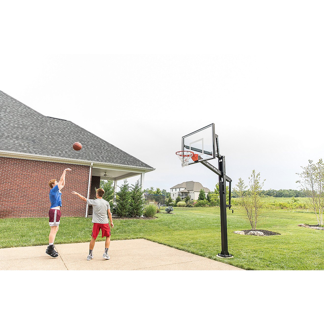 Goalrilla FT Series 54 in Inground Tempered Glass Basketball Hoop                                                                - view number 11