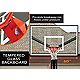 Goalrilla FT Series 60 in Inground Tempered Glass Basketball Hoop                                                                - view number 3 image