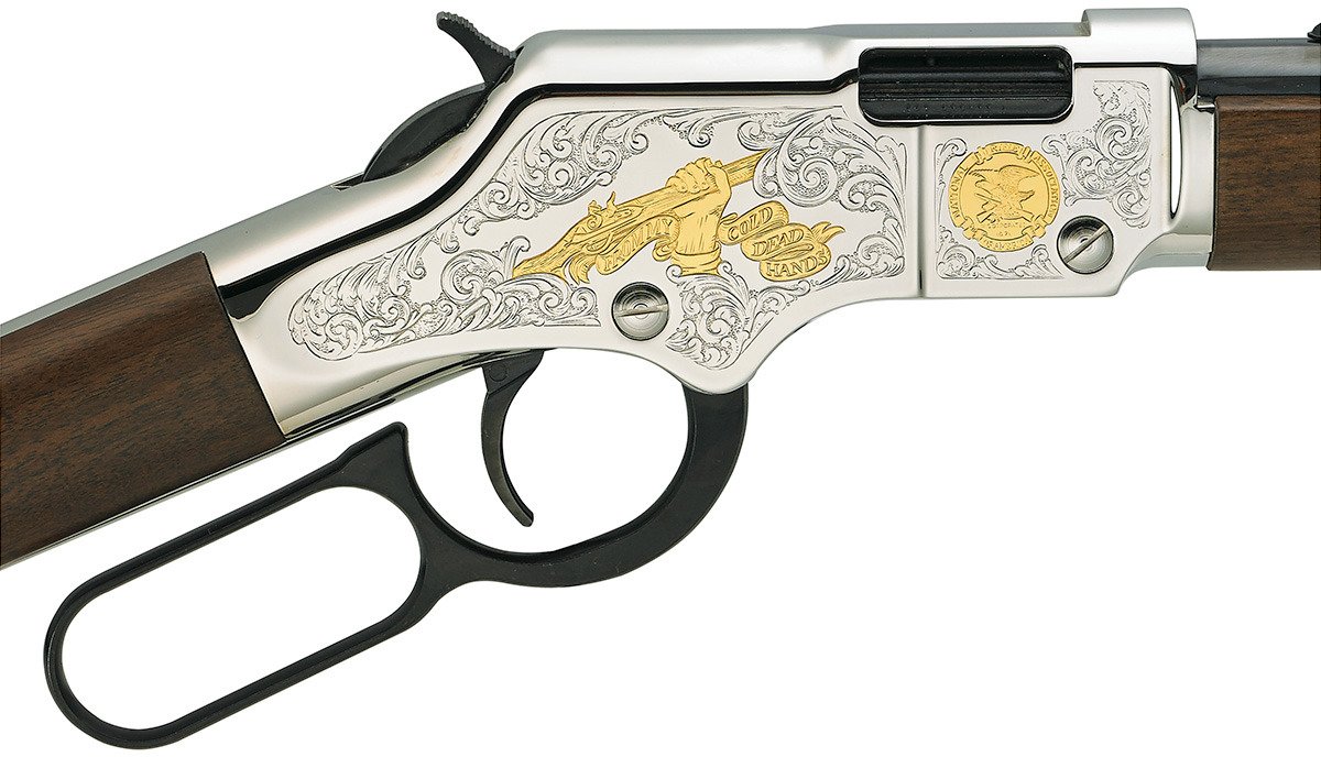 Henry Golden Boy 2nd Amendment Tribute .22 LR/Short Lever-Action Rifle - view number 2