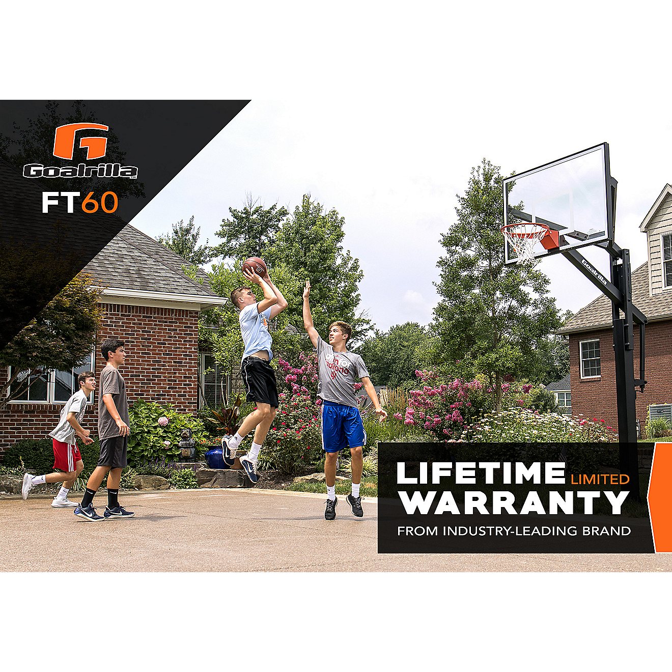 Goalrilla FT Series 60 in Inground Tempered Glass Basketball Hoop                                                                - view number 9