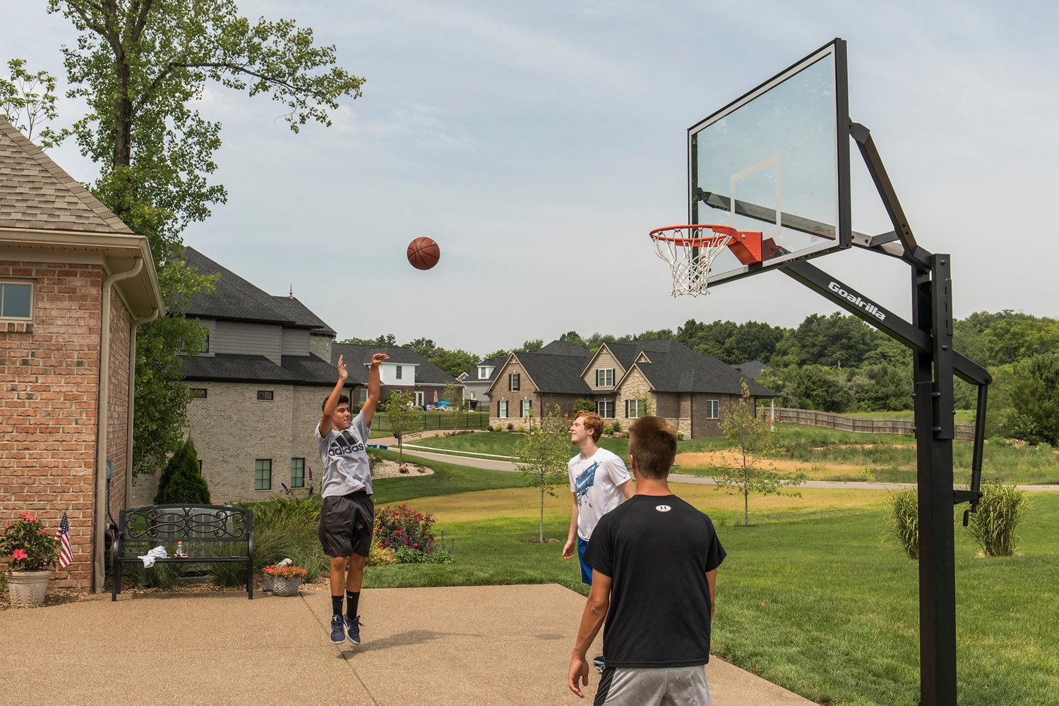 Goalrilla FT Series 72 in Inground Tempered Glass Basketball Hoop                                                                - view number 7