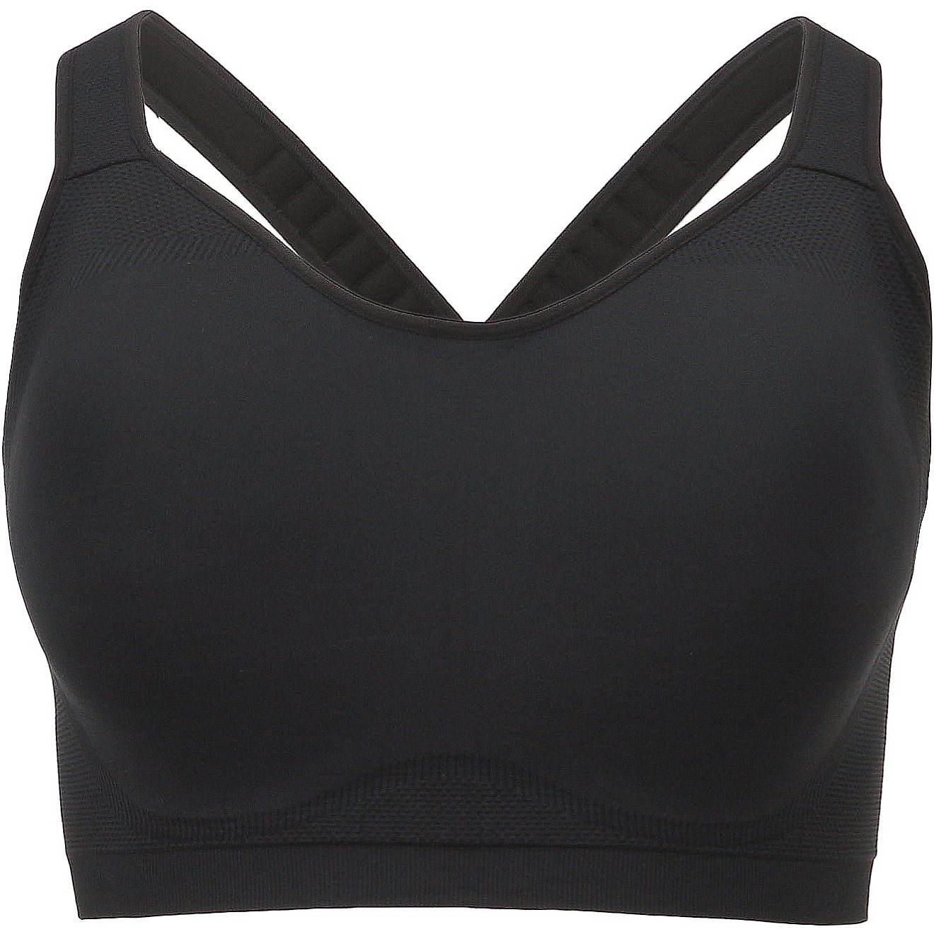 BCG Women's Mid Impact Racer Plus Size Sports Bra                                                                                - view number 1